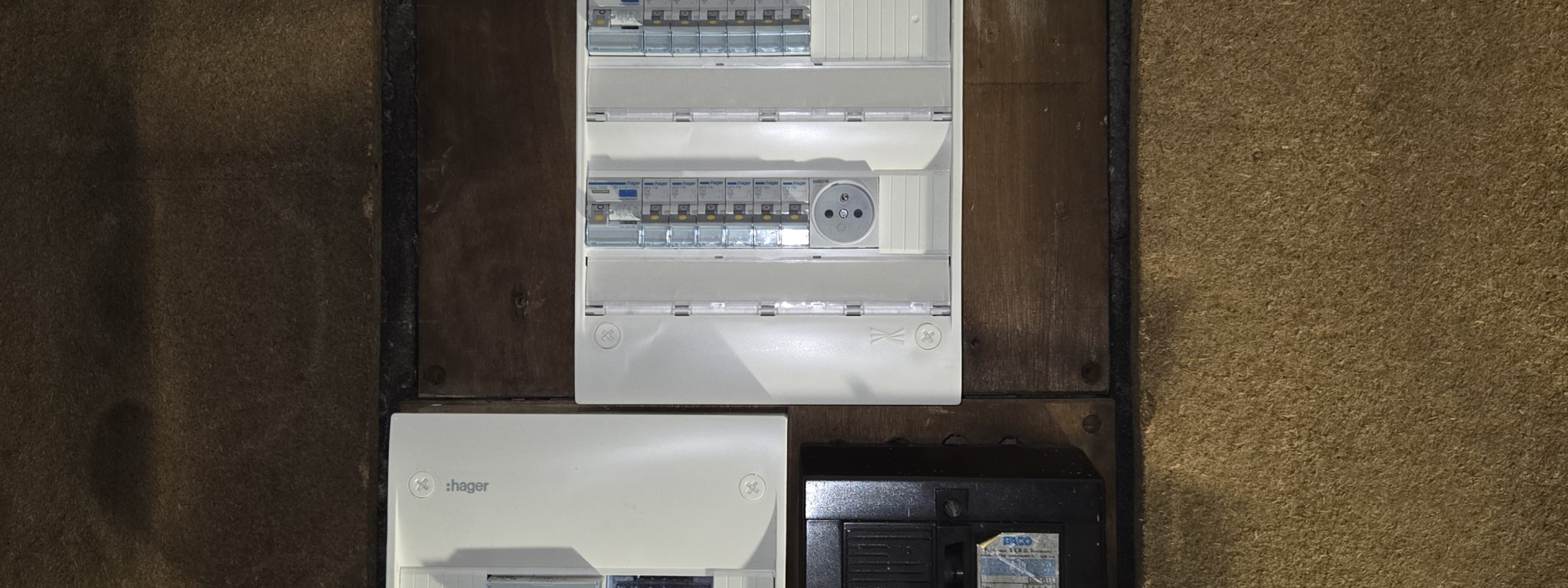 Remplacement d’un tableau électrique après incendie