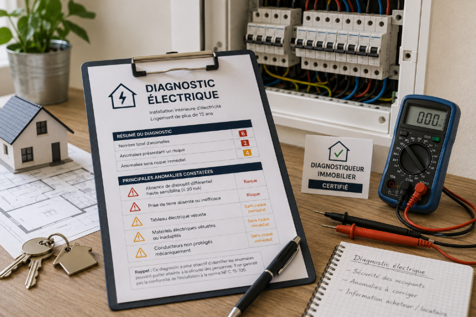 Diagnostic électrique obligatoire : ce qu’il faut savoir